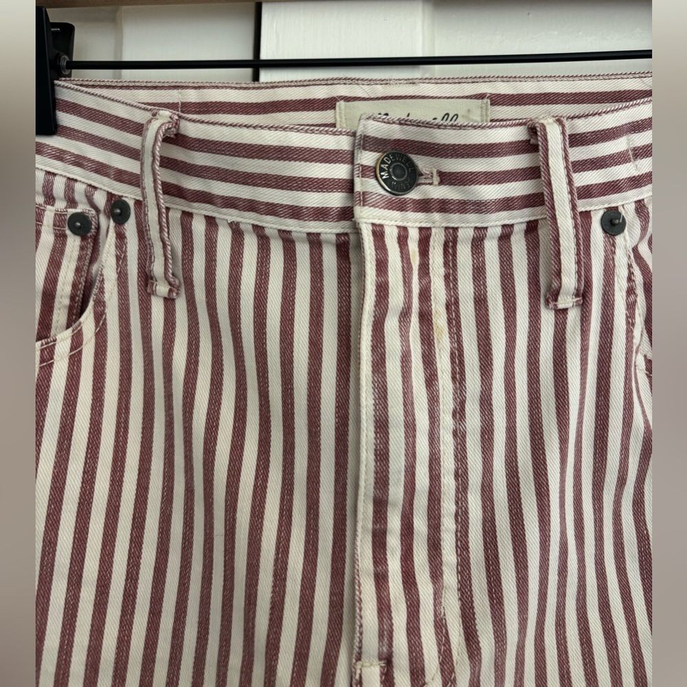 Madewell High Rise Slim Crop BoyJean - Picture 5 of 8